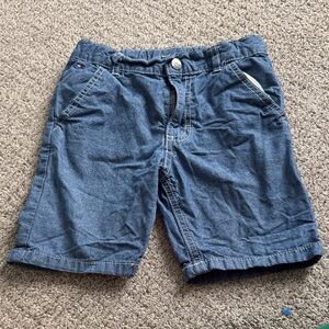 Tommy Hilfiger Navy Blue Denim-Style Men's Shorts